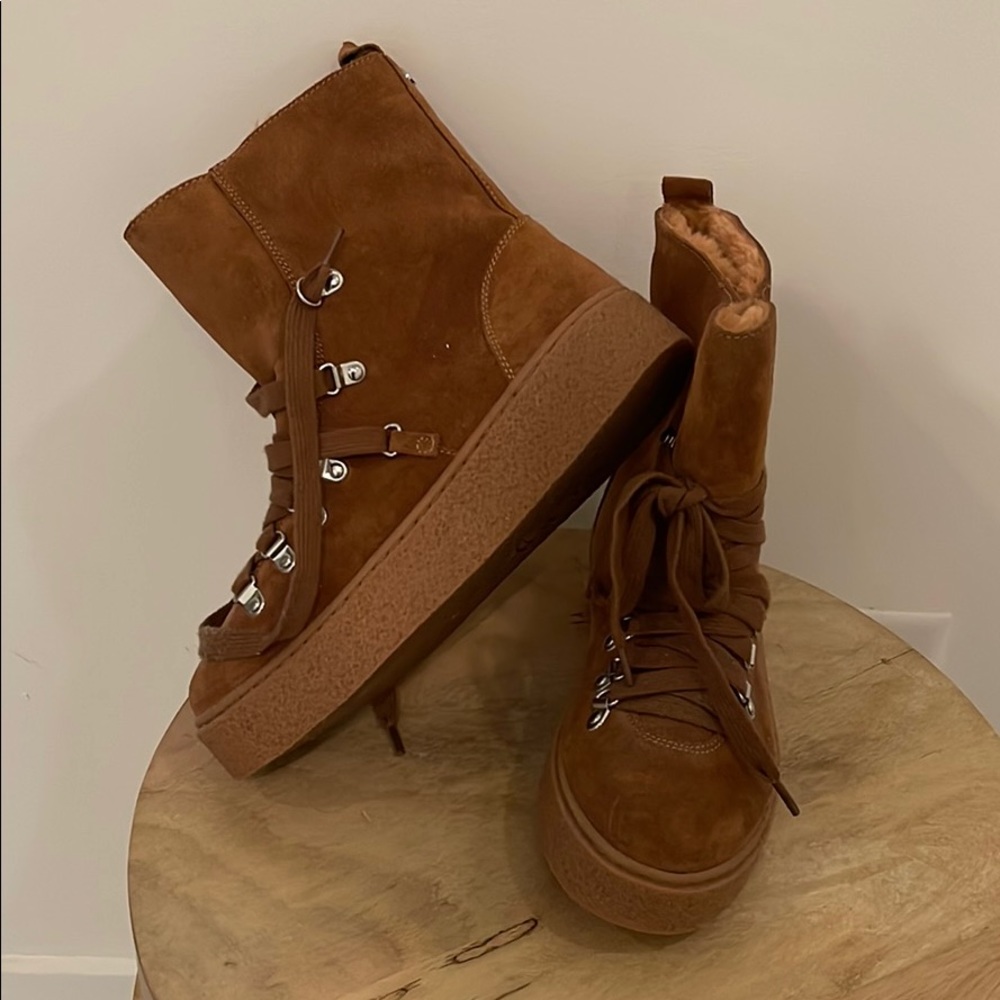 Brand New waterproof Fur J Slides boots Size 7